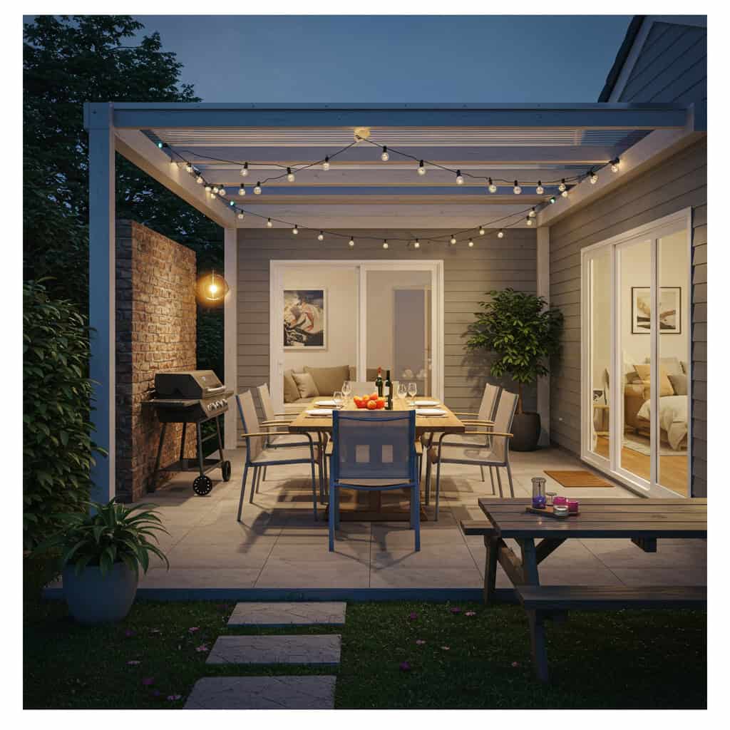 8. アウトドアダイニングスペースを作る