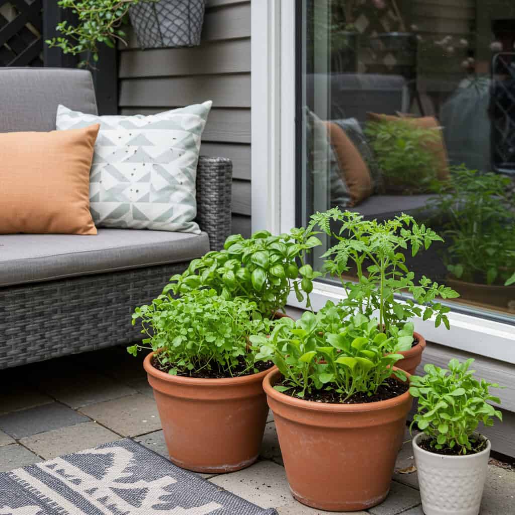 14. ミニガーデンや家庭菜園を取り入れる