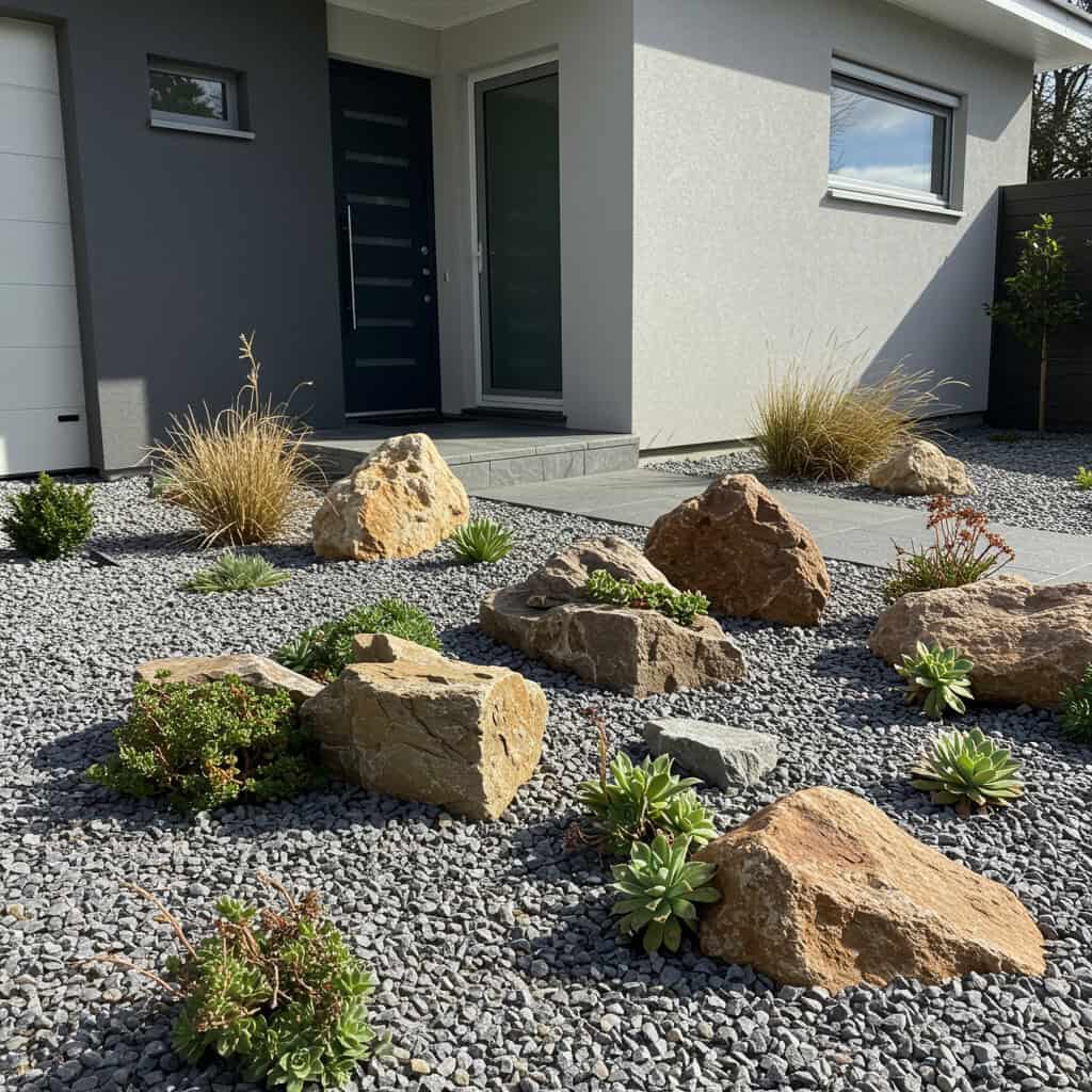 3. ロックガーデンの設置