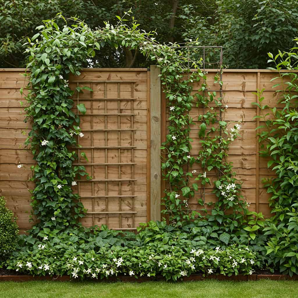 18. フェンスやトレリスのグリーン化