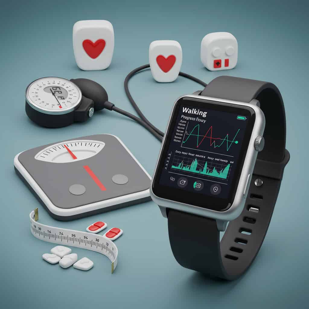 ステップ5:成果を実感しよう!ウォーキングの記録と健康チェック