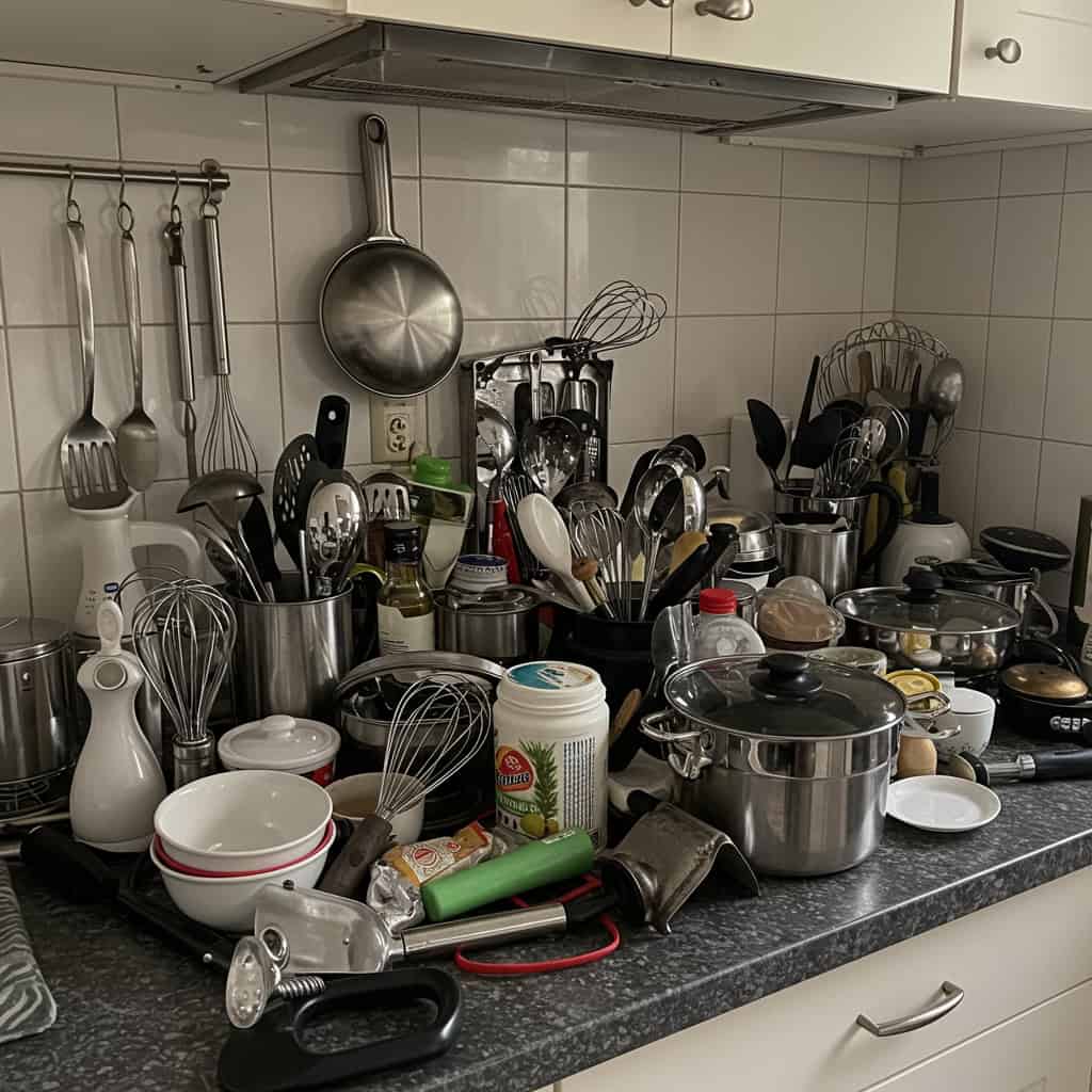 2. 使っていない調理器具