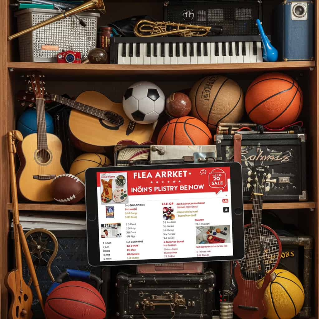 11. 使わなくなった趣味の道具