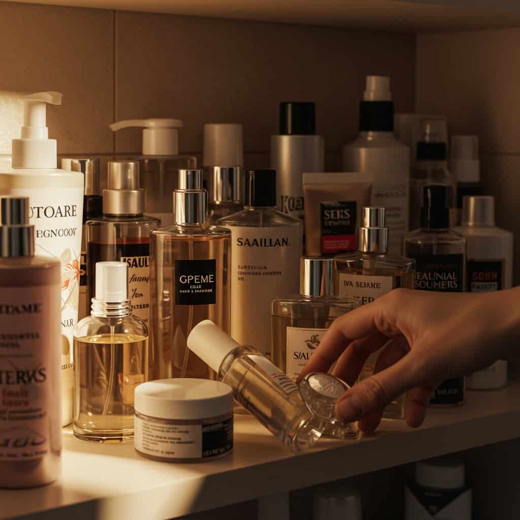 19. 使わない香水やヘアケア用品