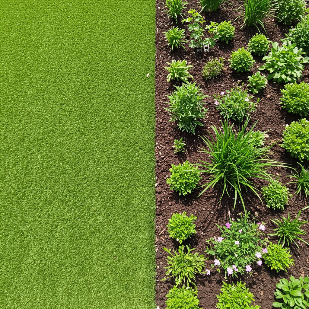 6. 人工芝の多用