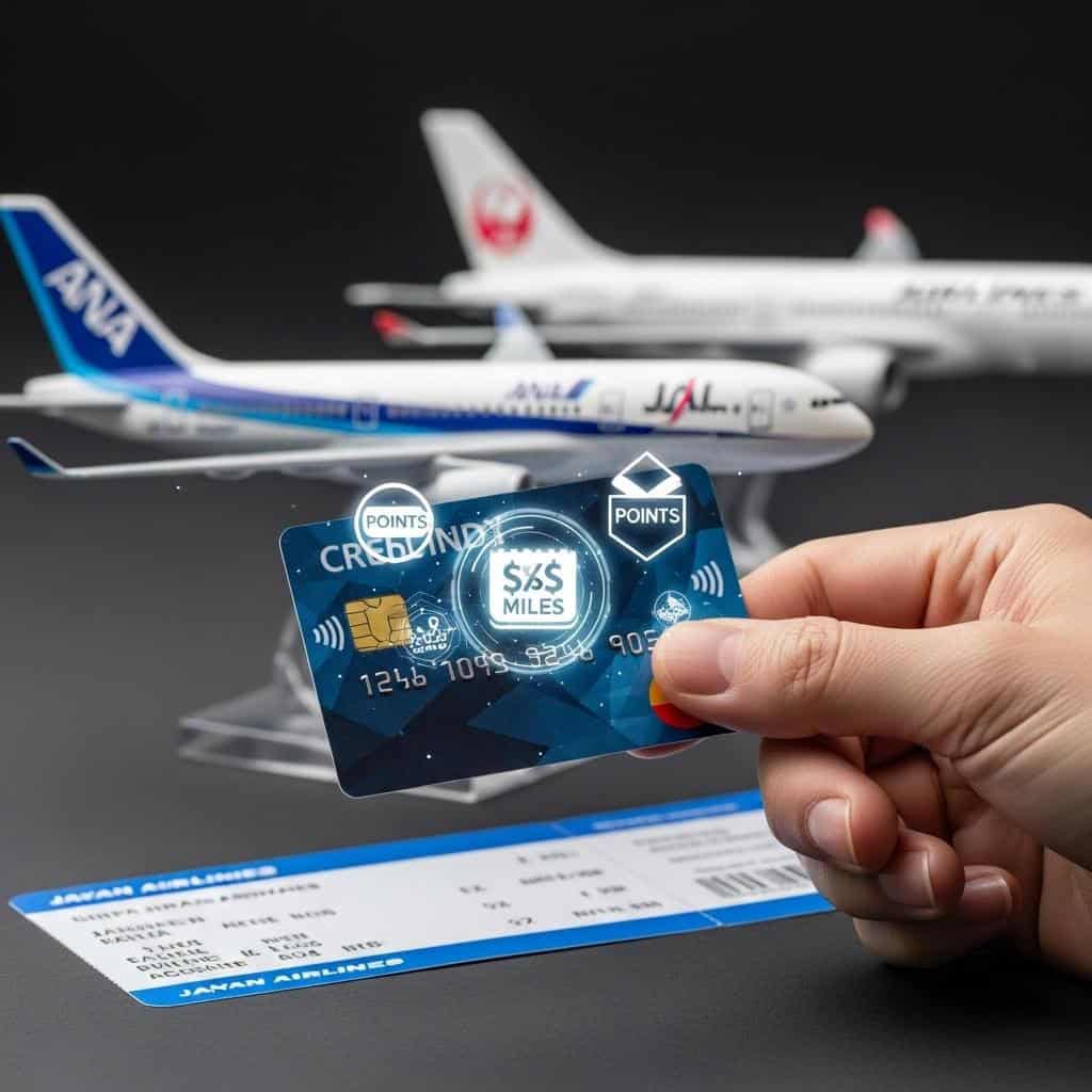 8. マイレージやポイントを活用する