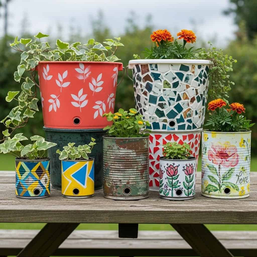 4. 自作プランターの活用