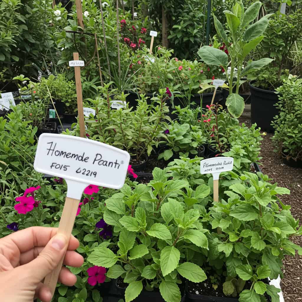 18. 手作りラベルで管理を簡単に