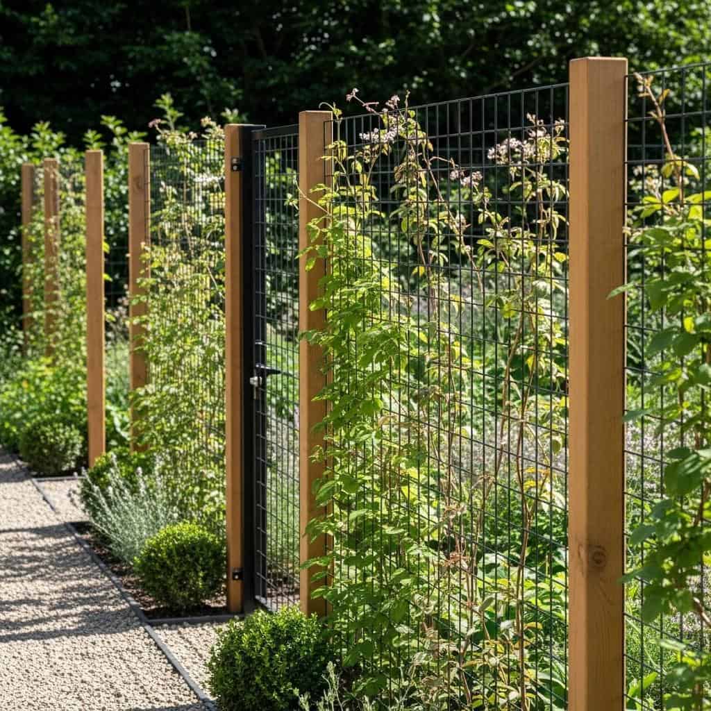 2. ワイヤーメッシュフェンス