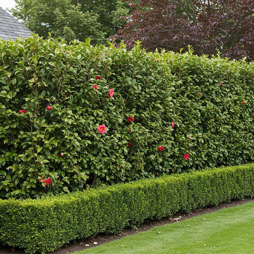 9. 生け垣フェンス