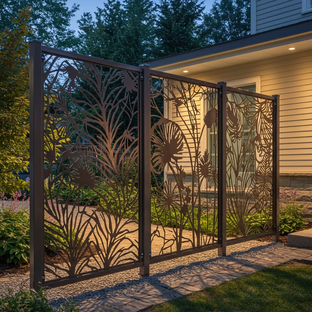 13. メタルアートフェンス