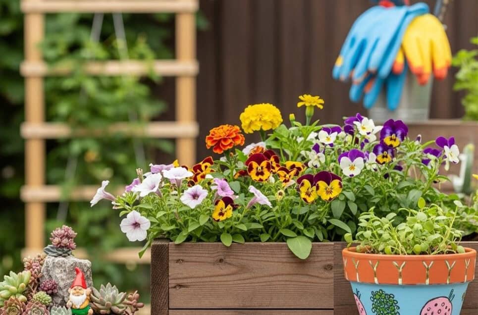 庭をリフレッシュ！20のDIYガーデンプロジェクト