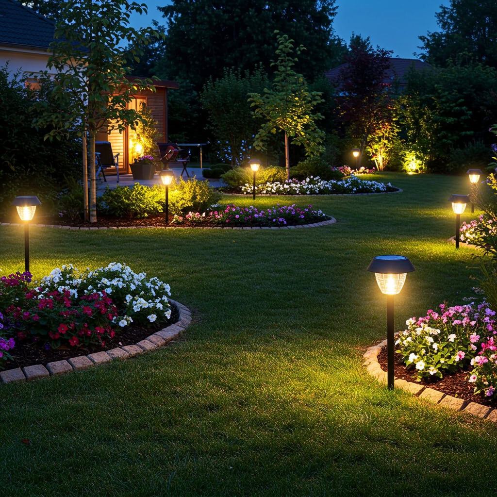 5. 照明で魅せるガーデンライト