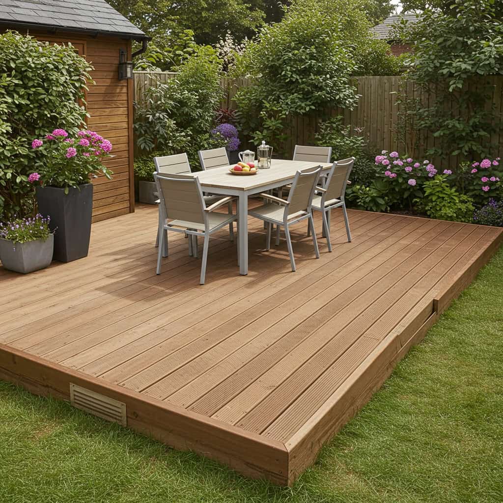 6. 簡単ウッドデッキの設置