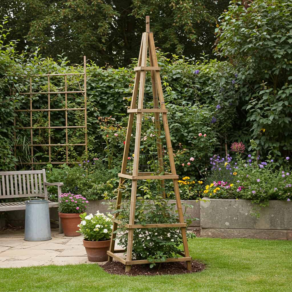 9. オベリスクやトレリスの自作