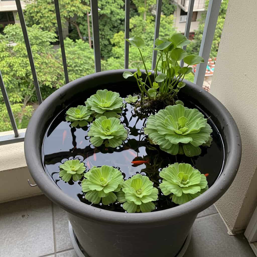 13. DIYウォーターガーデン