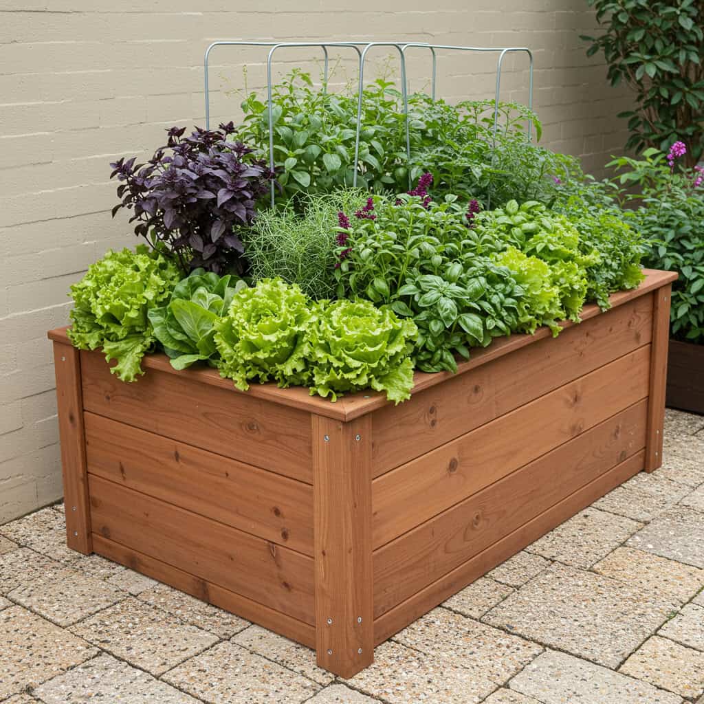 15. ベジタブルガーデンボックス