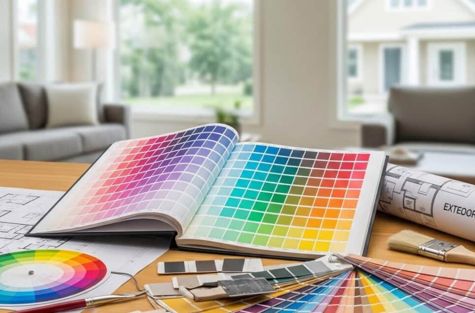 自宅に最適なペイントカラーを選ぶ方法