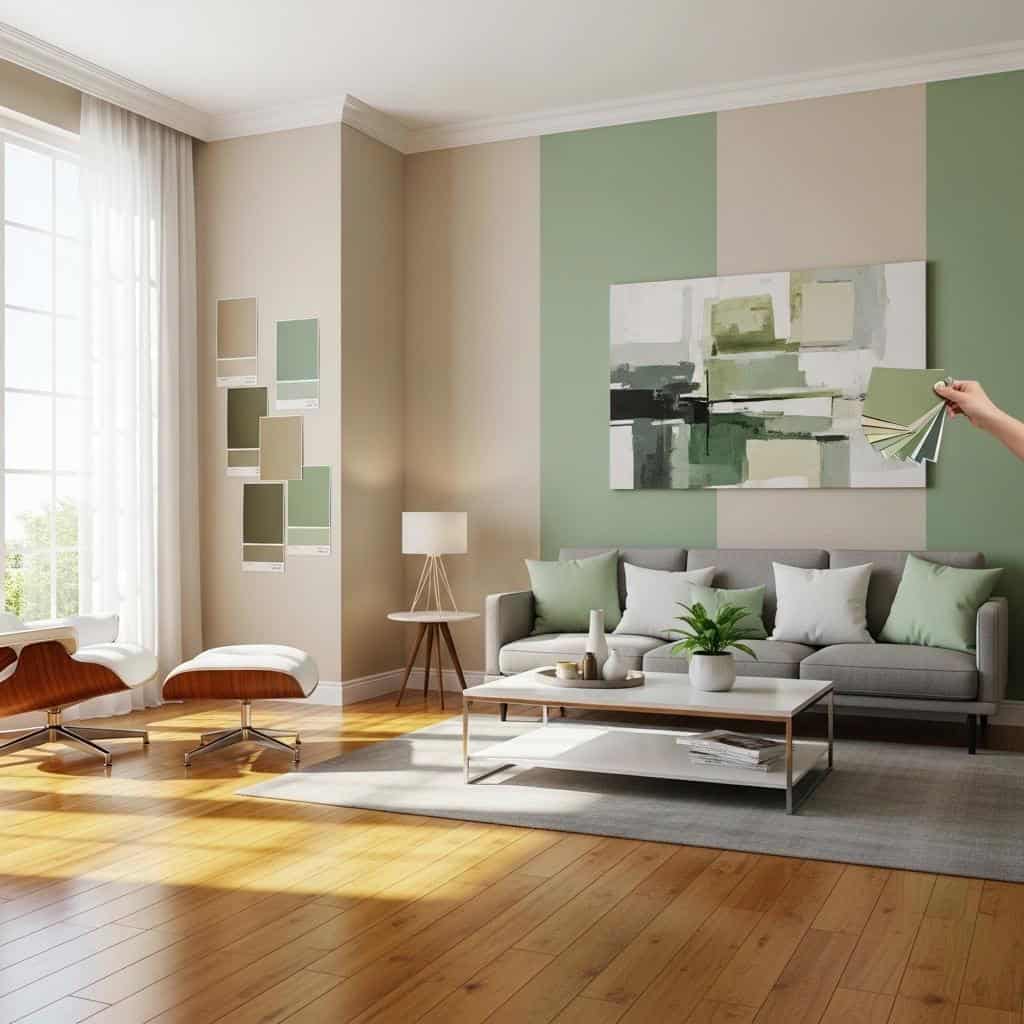 ステップ4: 家具や床材とのバランスをチェックする