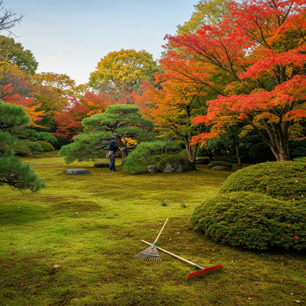 8. 庭木や芝生の手入れ