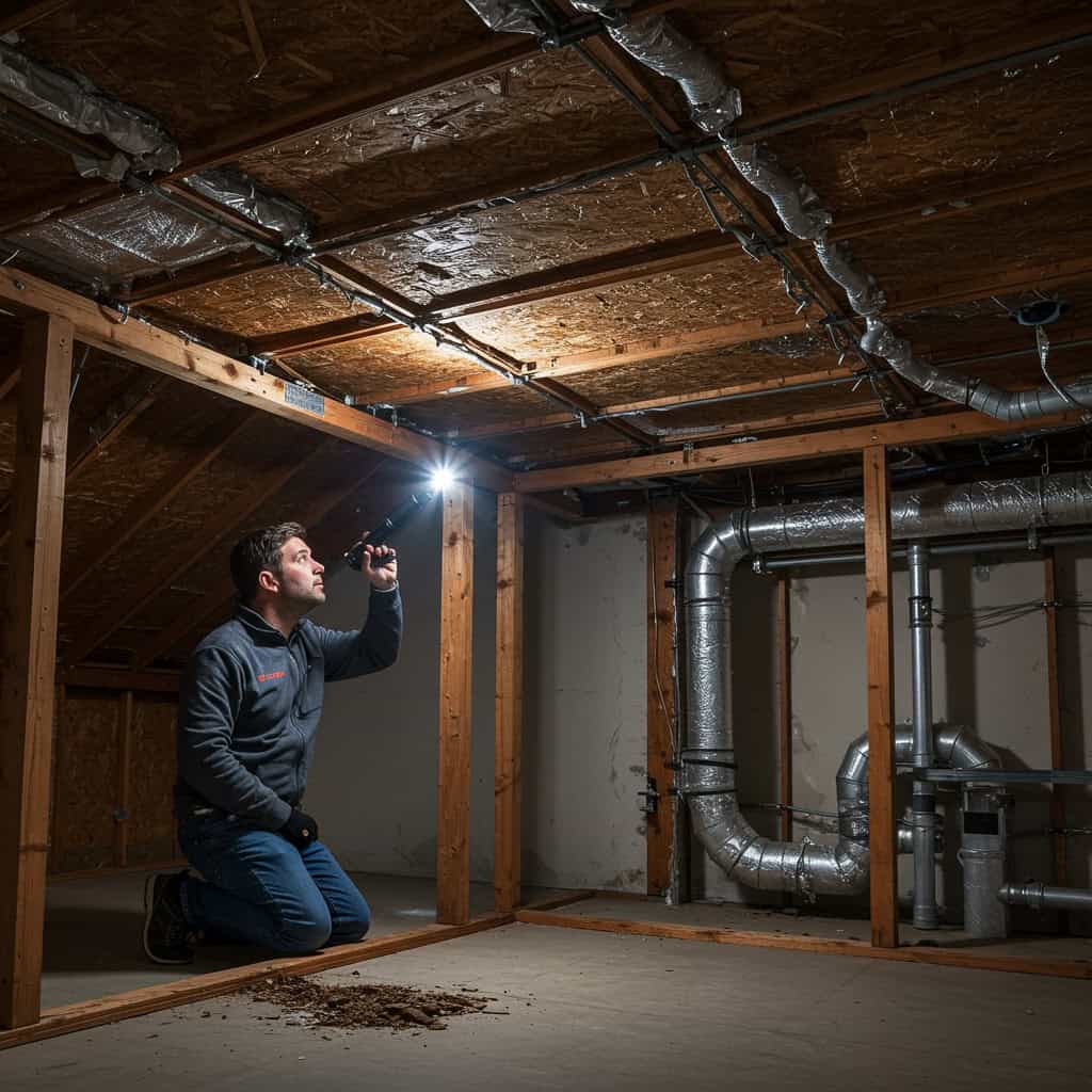 17. 床下・天井裏の点検