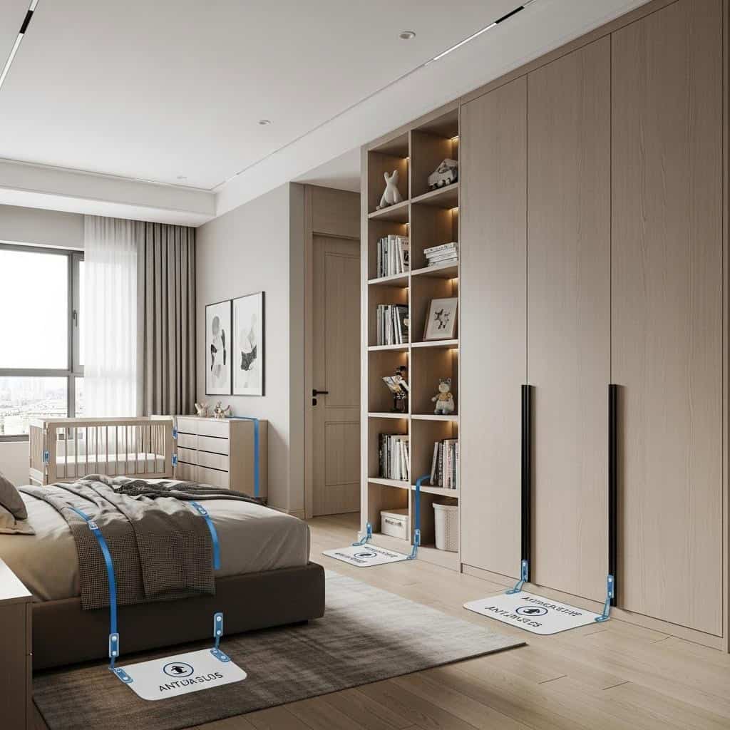 18. 家具の配置・固定の見直し