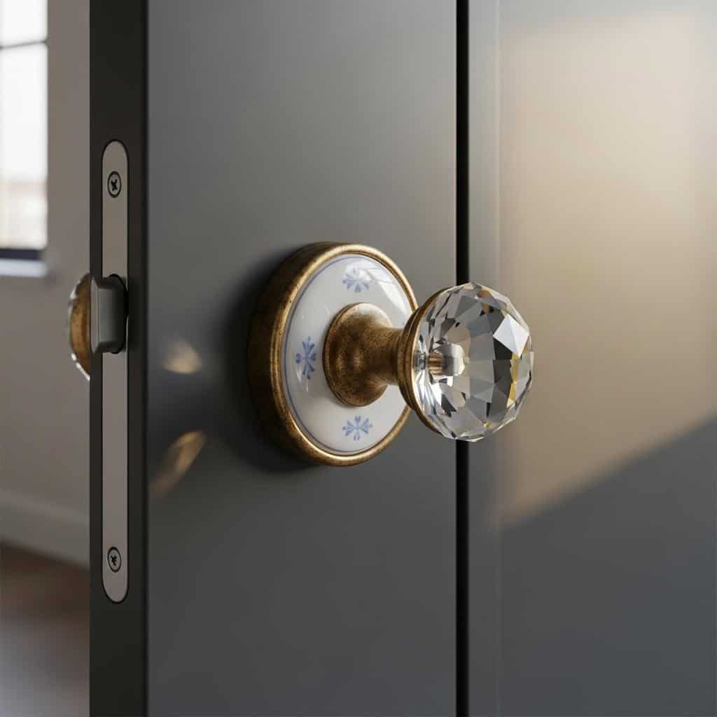 13. ドアや取っ手でアクセント