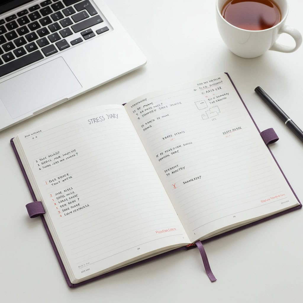 15. ストレス日記をつける