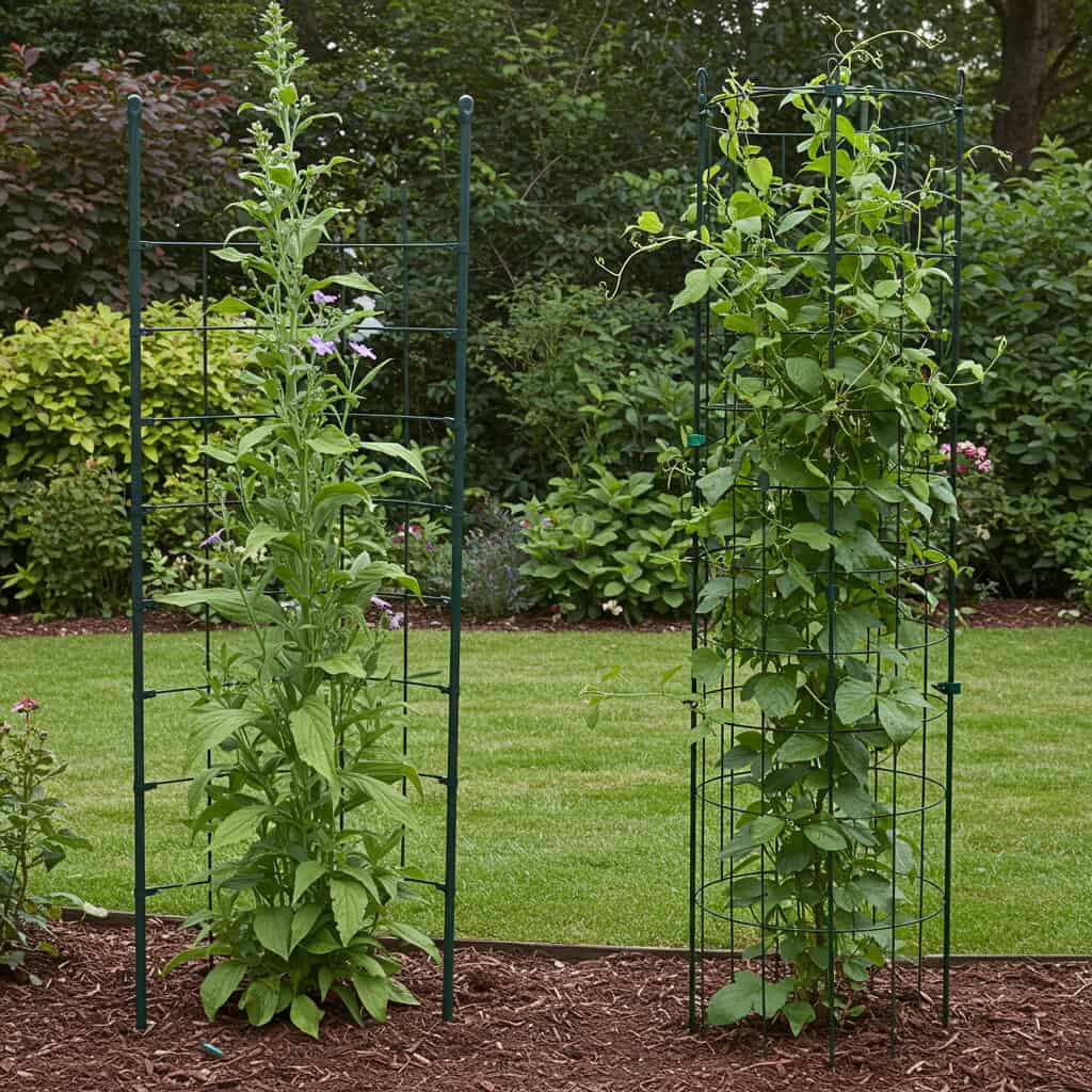 10. 適切な支柱や誘引の不足