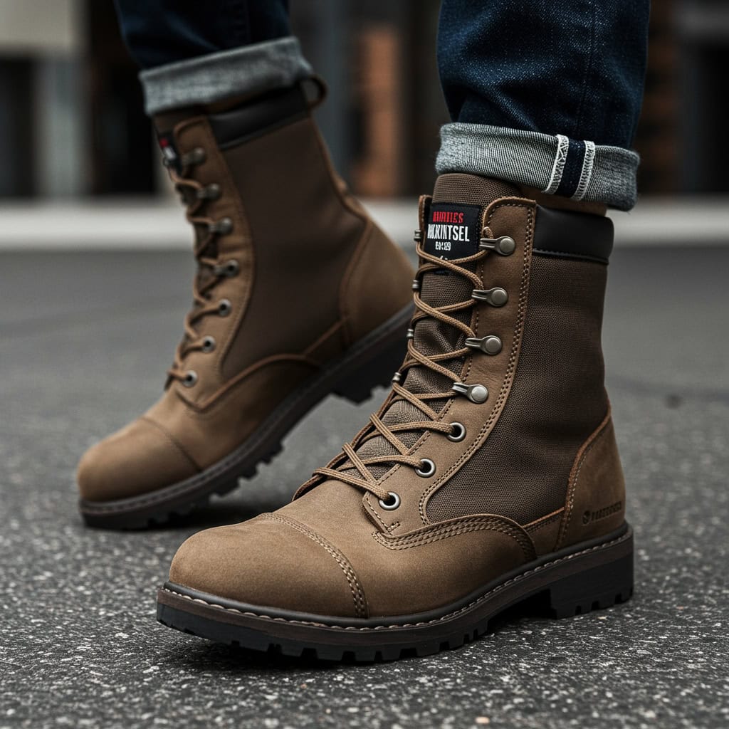 2. ミリタリーブーツ