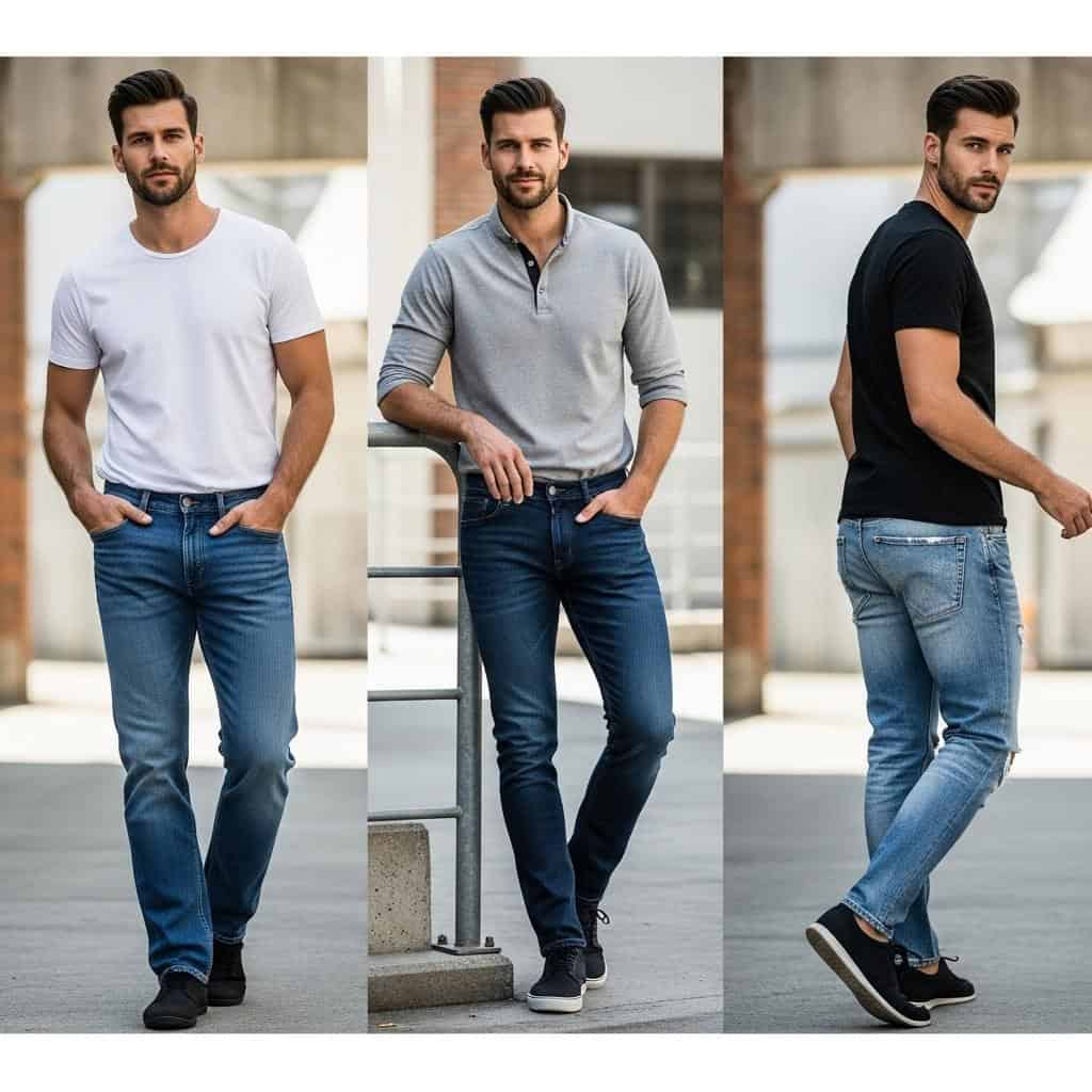 4. デニムジーンズ