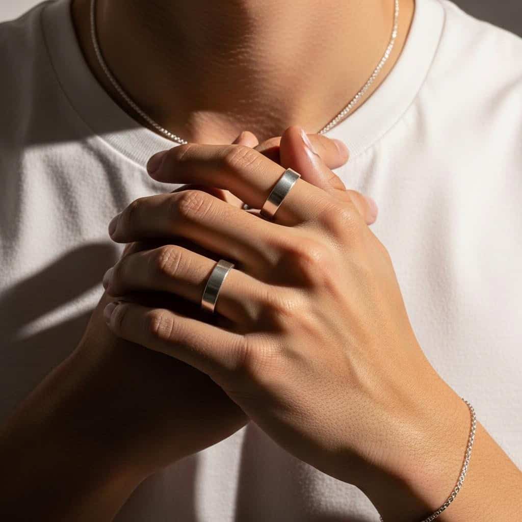 10. シルバーアクセサリー