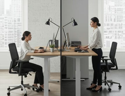 どれくらい座り、どれくらい立つべきか？最新研究が明かす健康に最適なバランス