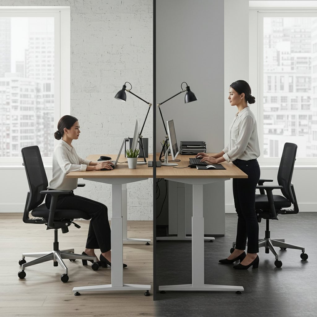 どれくらい座り、どれくらい立つべきか？最新研究が明かす健康に最適なバランス