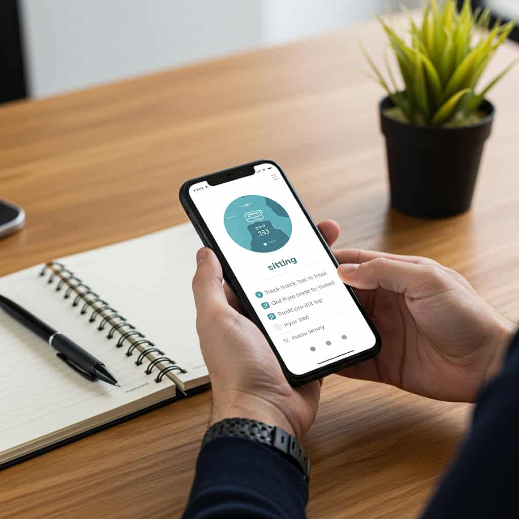 ステップ1: 1日の座る時間を記録する