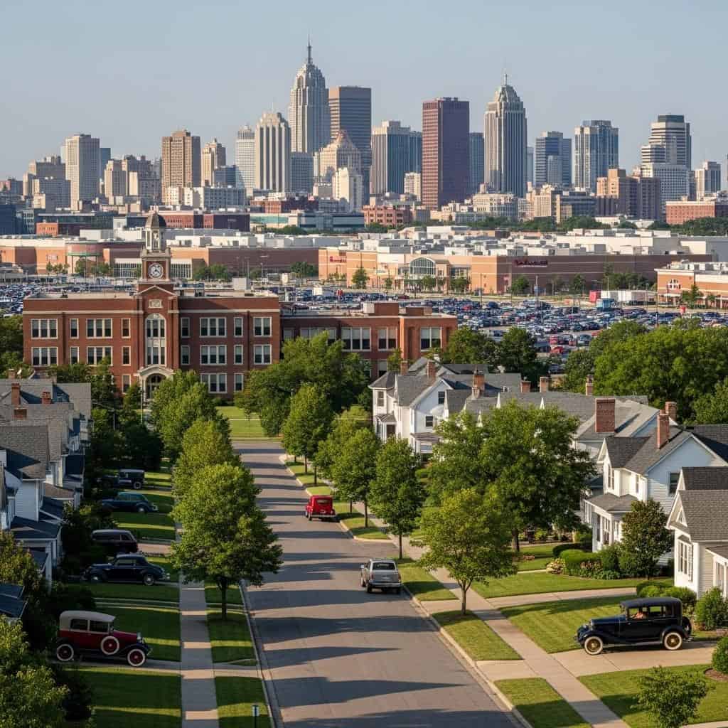 ステップ2: 郊外化と車社会の歴史を調べる