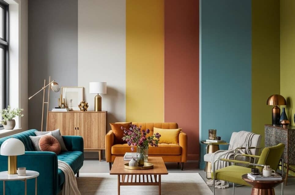 インテリアで必ず映える15のカラ―コンビネーション