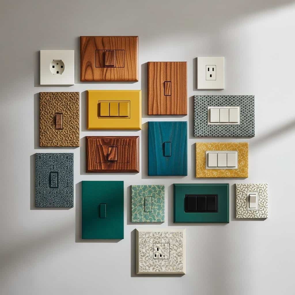 7. スイッチプレートやコンセントカバーのデザイン変更