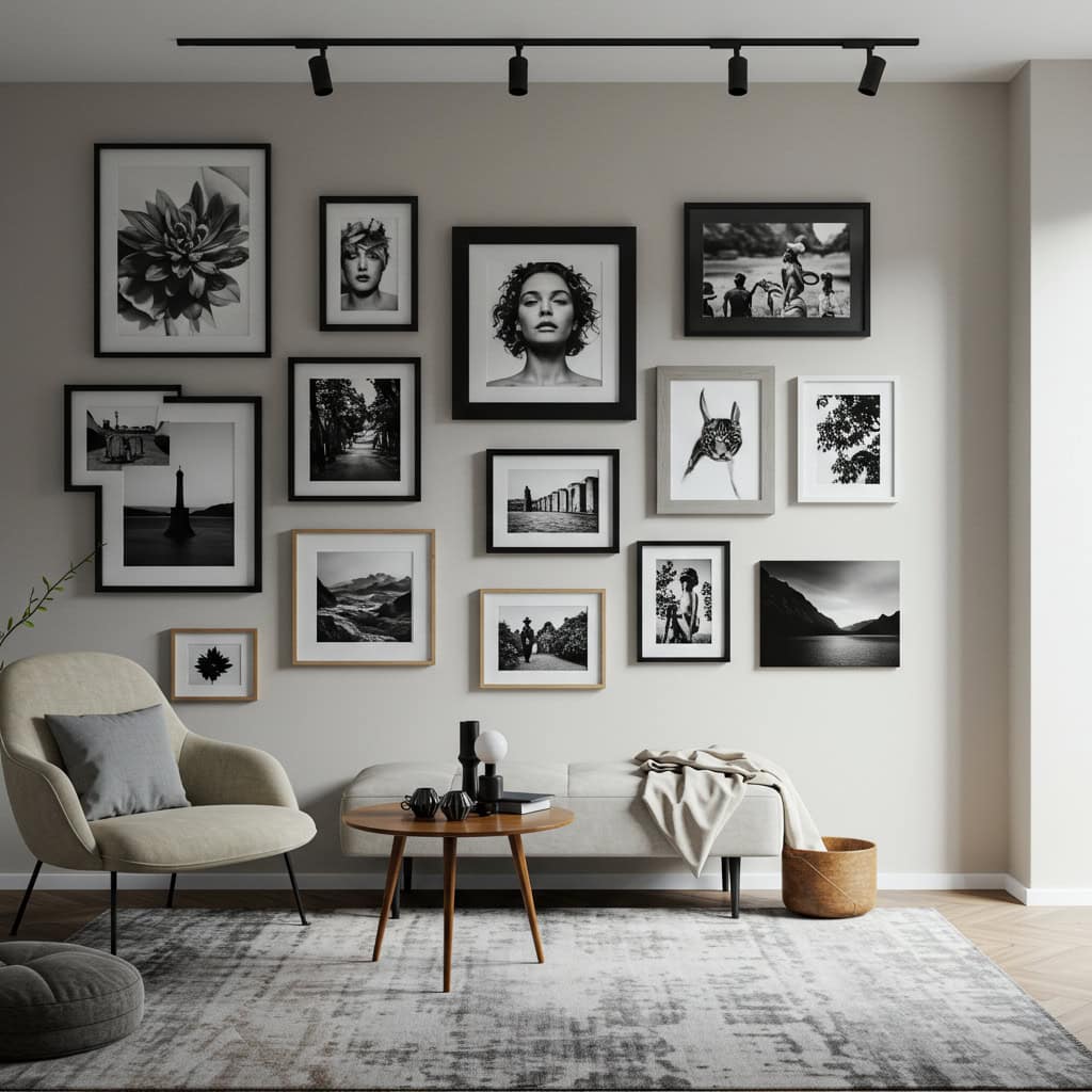 8. アートや写真の飾り方を工夫