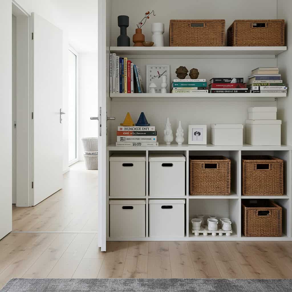 9. 収納の見せ方をチェンジ