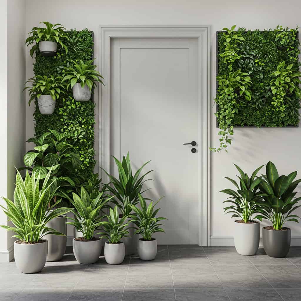 3. 植物やグリーンを飾る