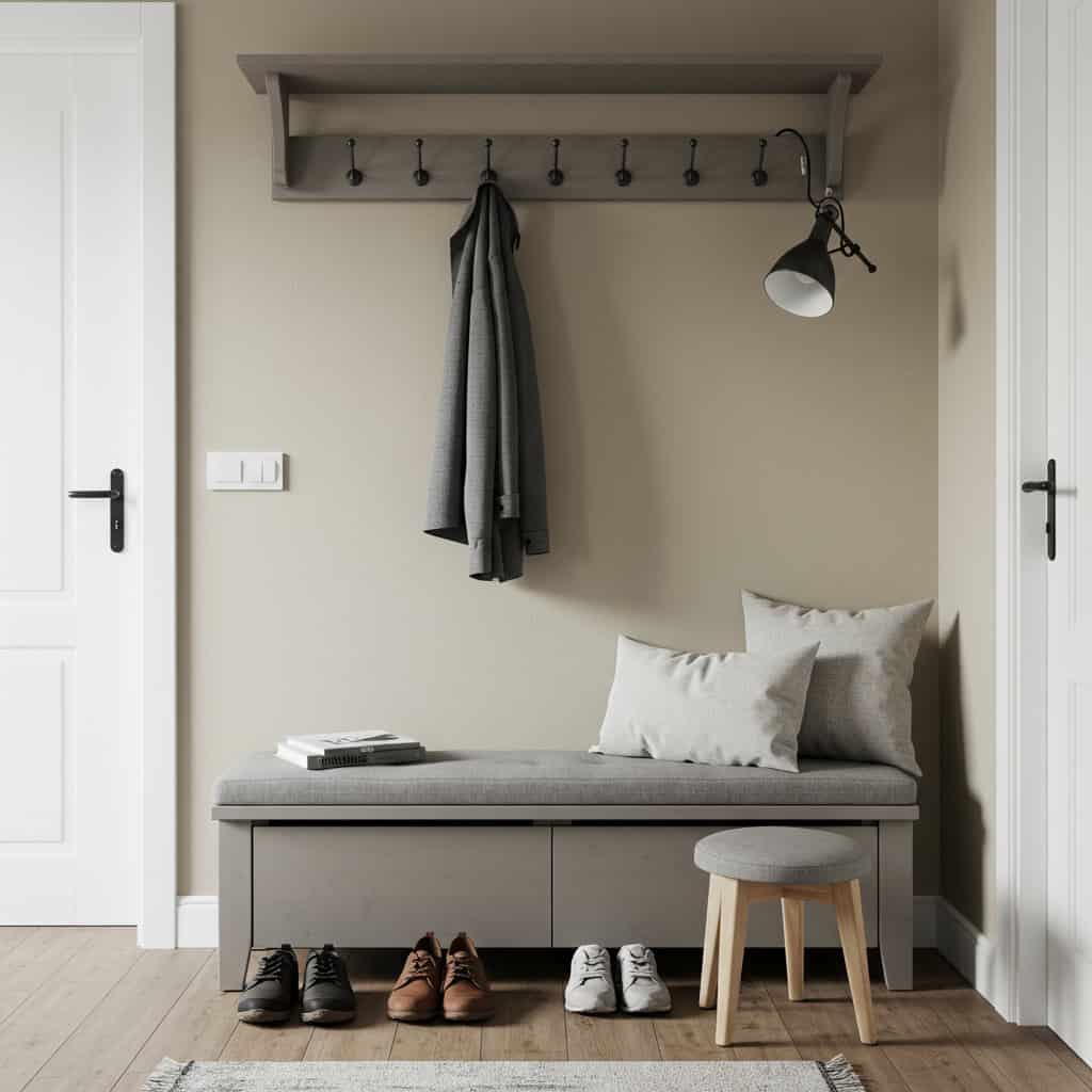 9. ベンチや椅子を設置する