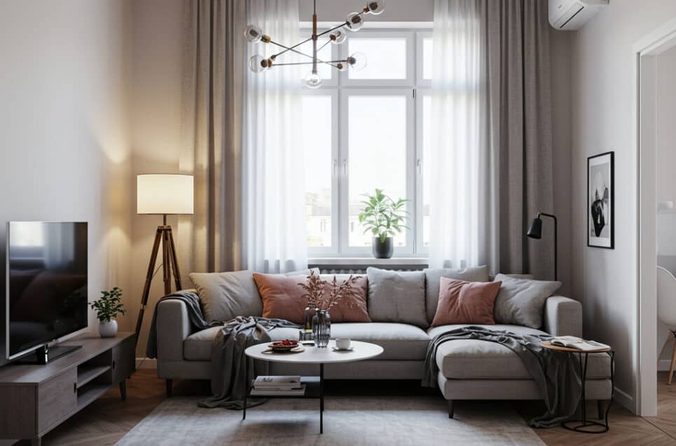 部屋を狭く見せる15のレイアウトミス