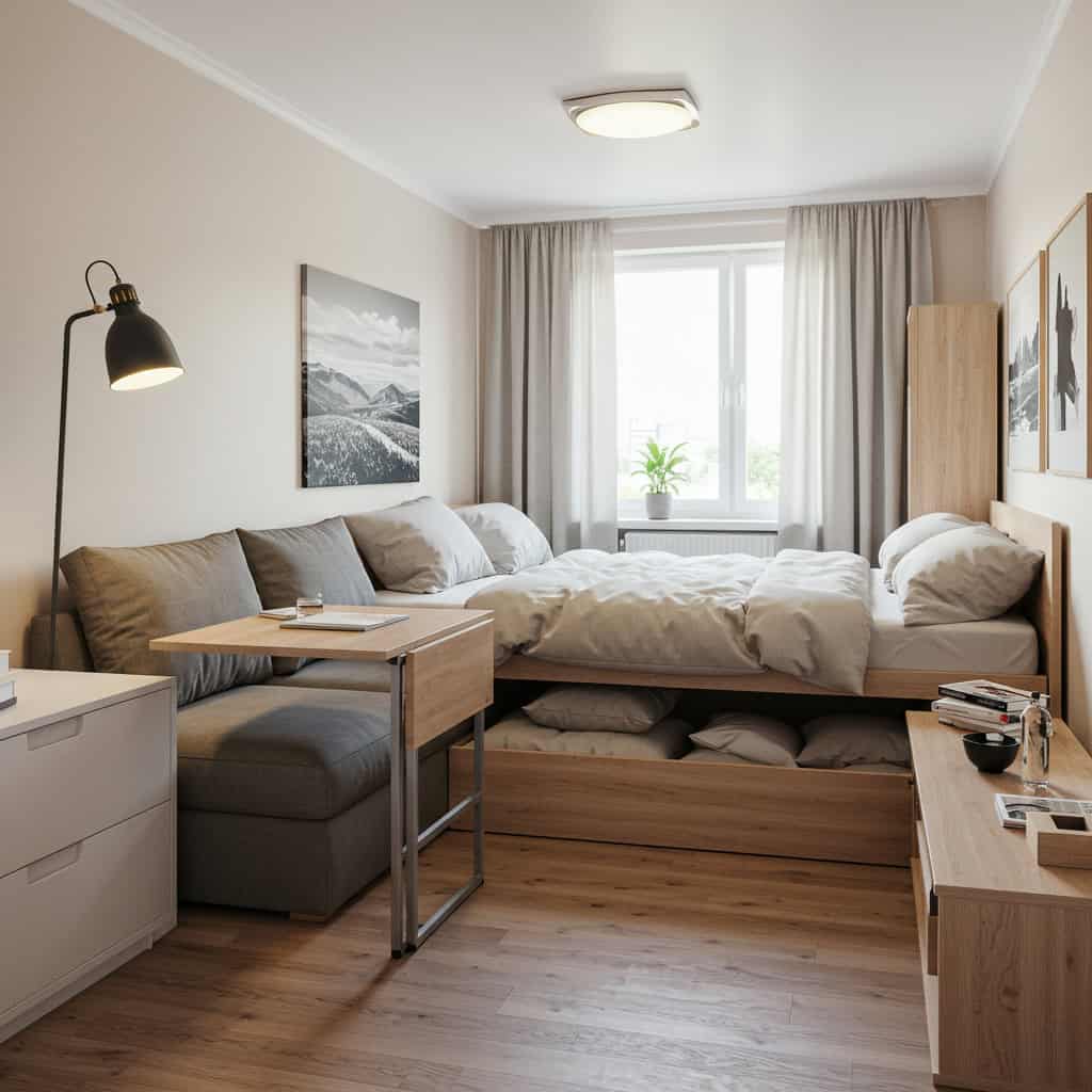 1. 大きすぎる家具の配置