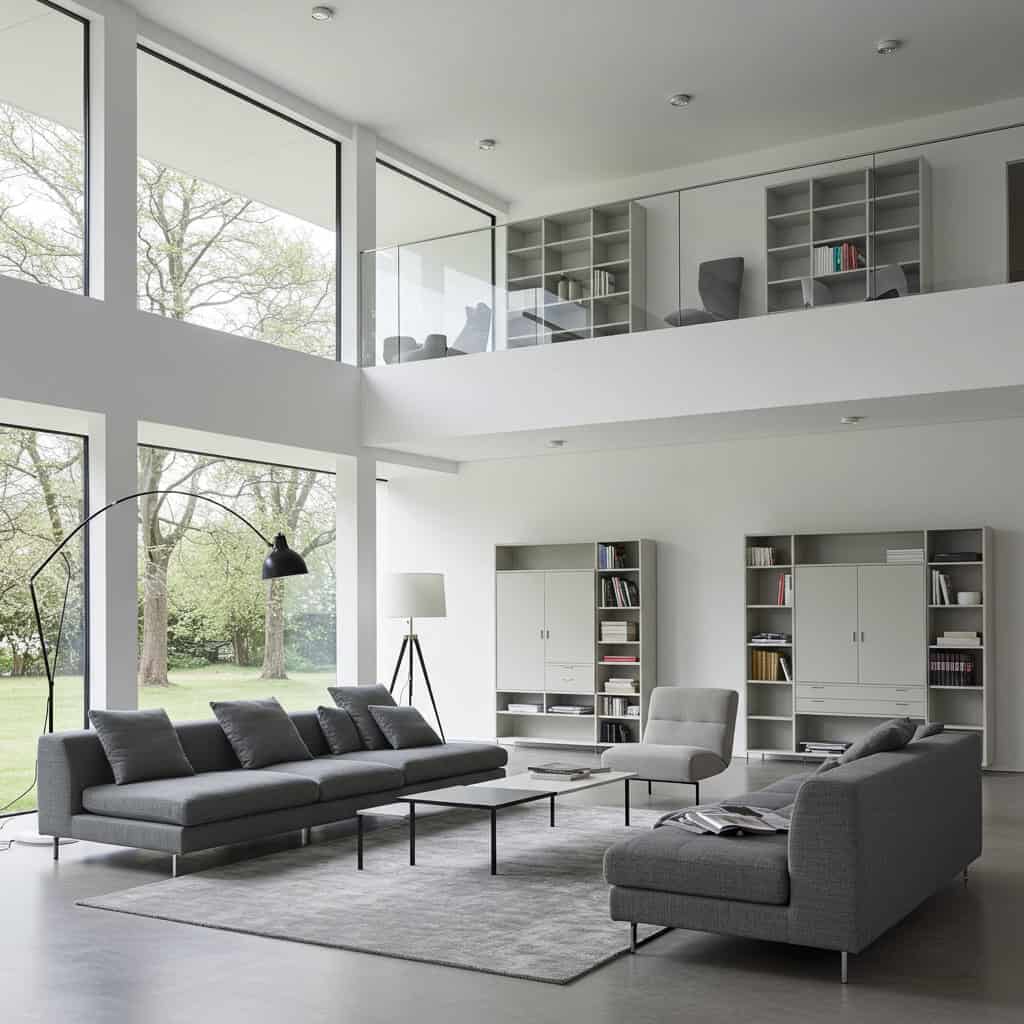 6. 高さのない家具ばかりを選ぶ