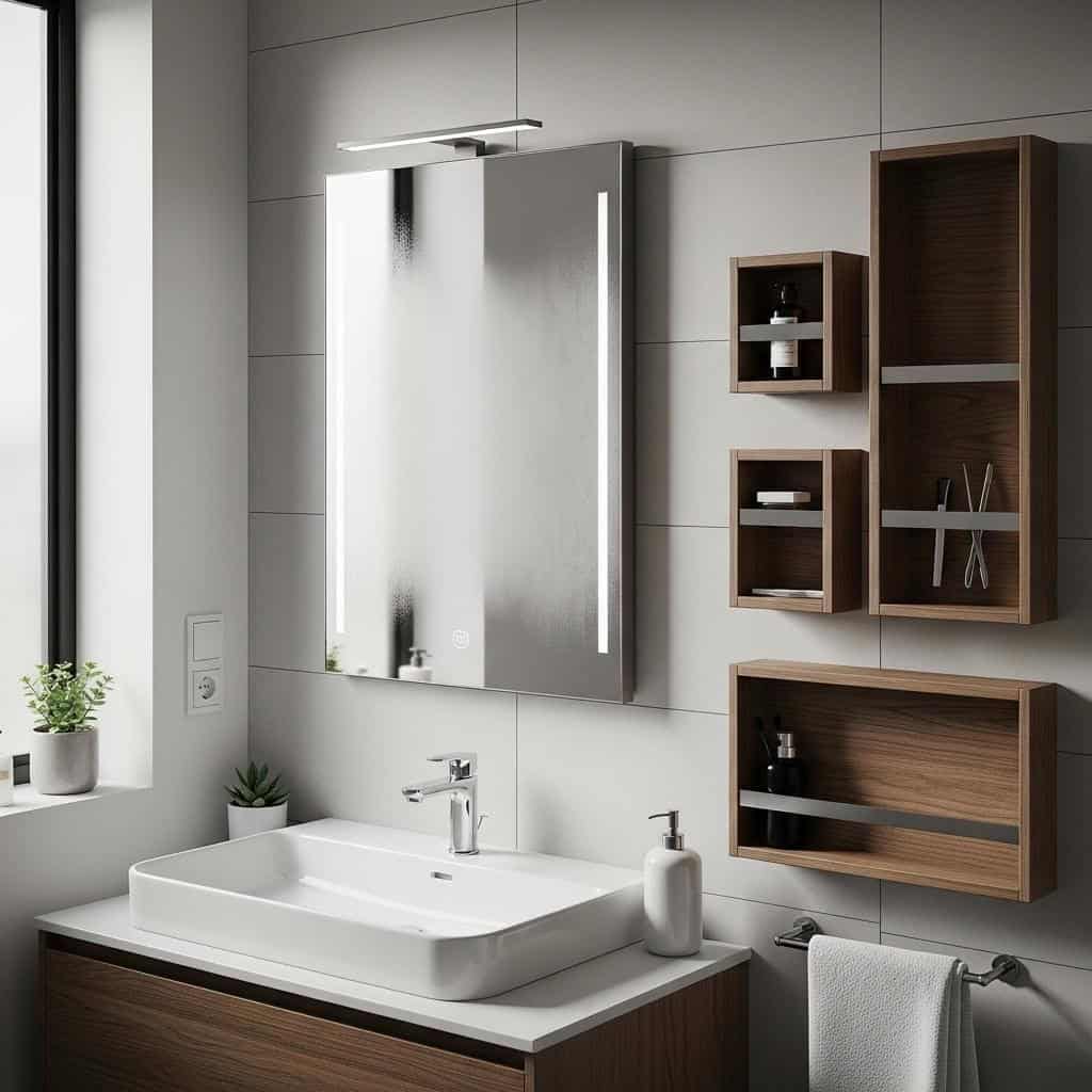 ステップ4: ミラーや収納をアップグレード