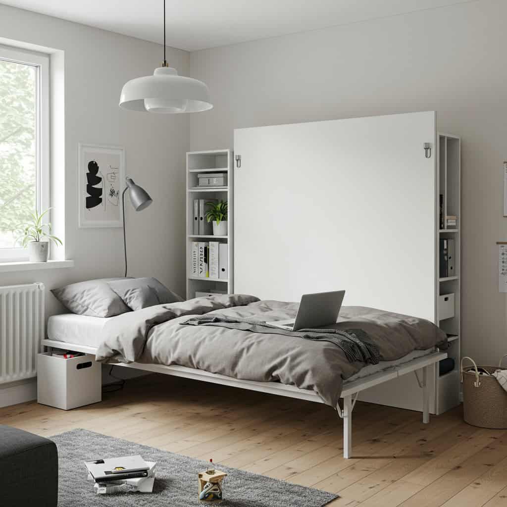 1. 折りたたみ式家具の活用