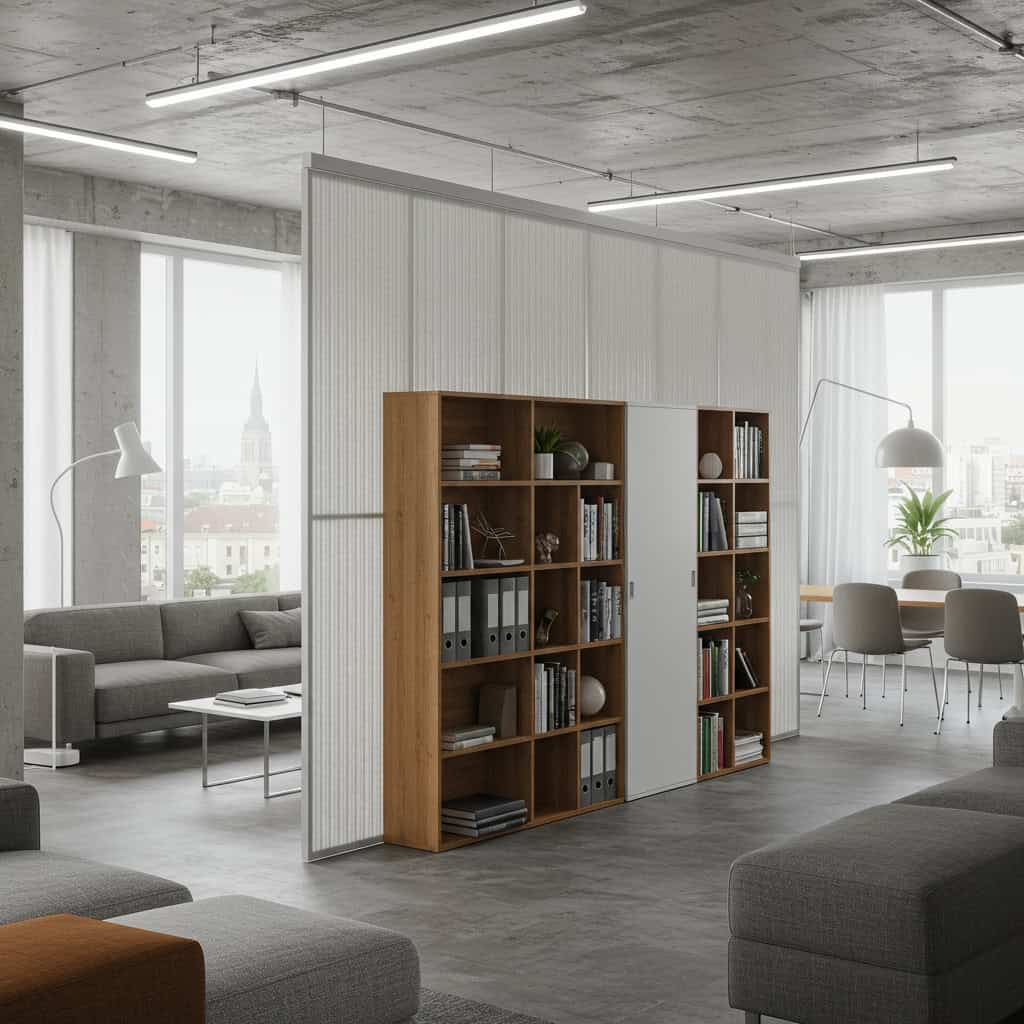 3. 仕切り家具で空間を区切る