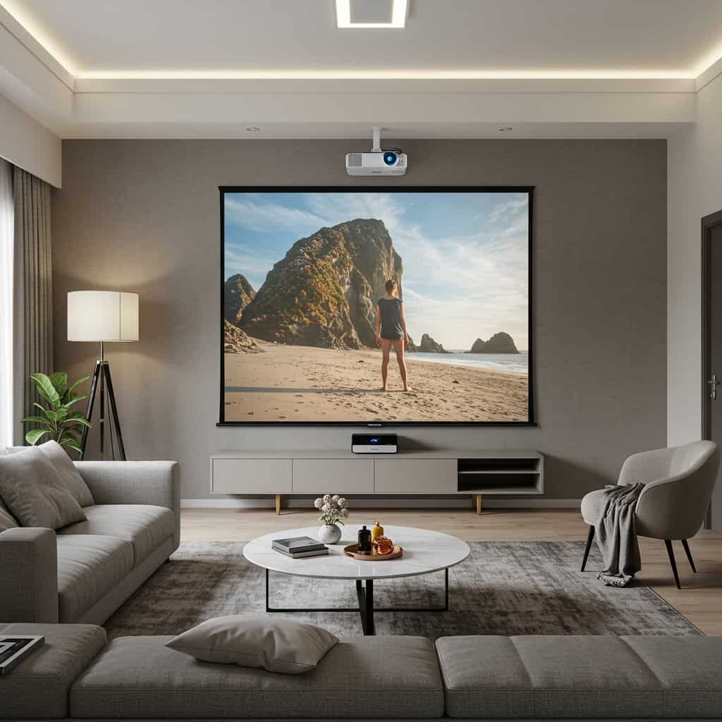 10. 壁面プロジェクターで映像空間を創出