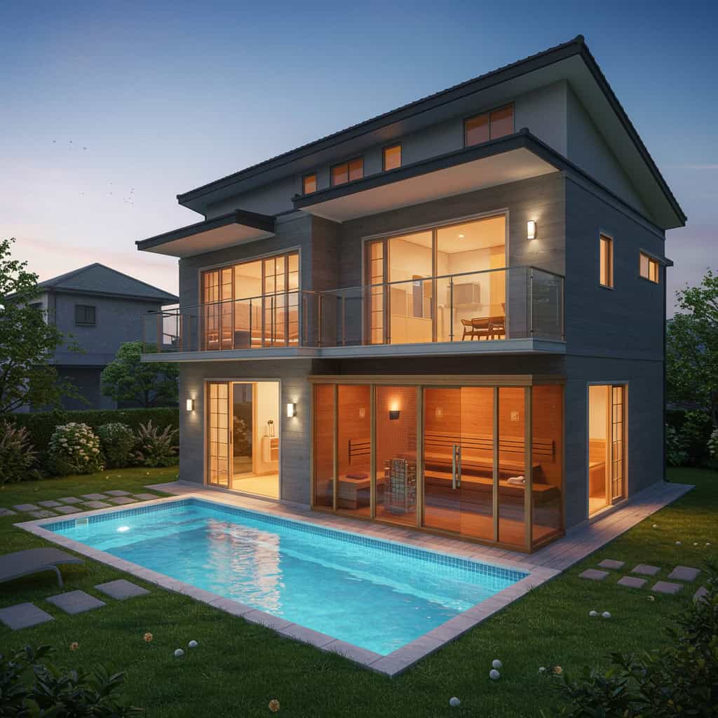 10. プールやサウナの設置